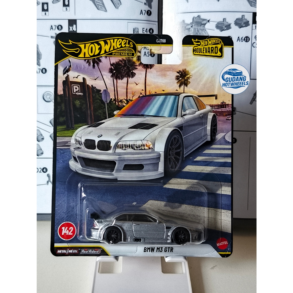 hot wheels premium BMW M3 GTR