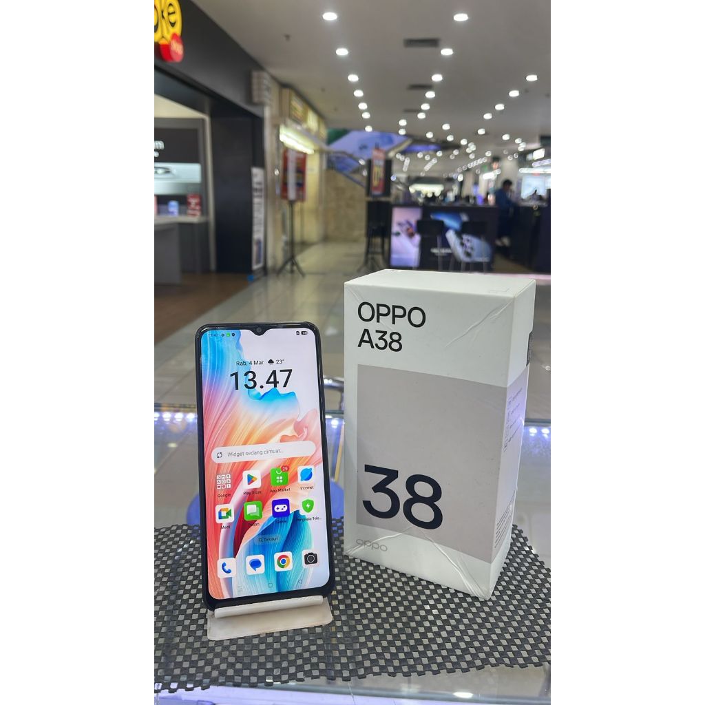 OPPO A38 4/128GB SECOND SEKEN BEKAS RAM 4GB INTERNAL 128GB