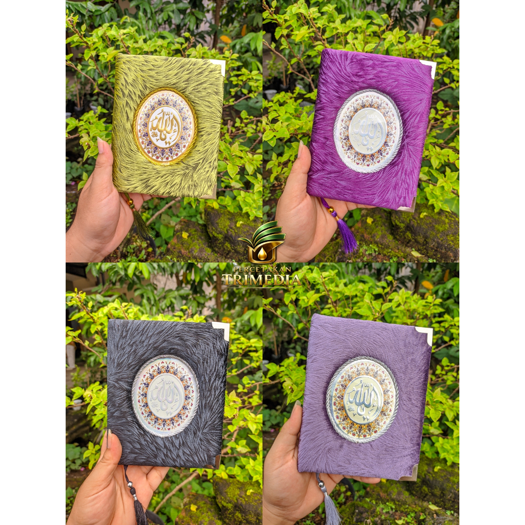 Buku Yasin Dan Tahlil Hard Cover busa / Buku Yasin Dan Tahlil Hard Cover Premium Busa Bludru Motif V