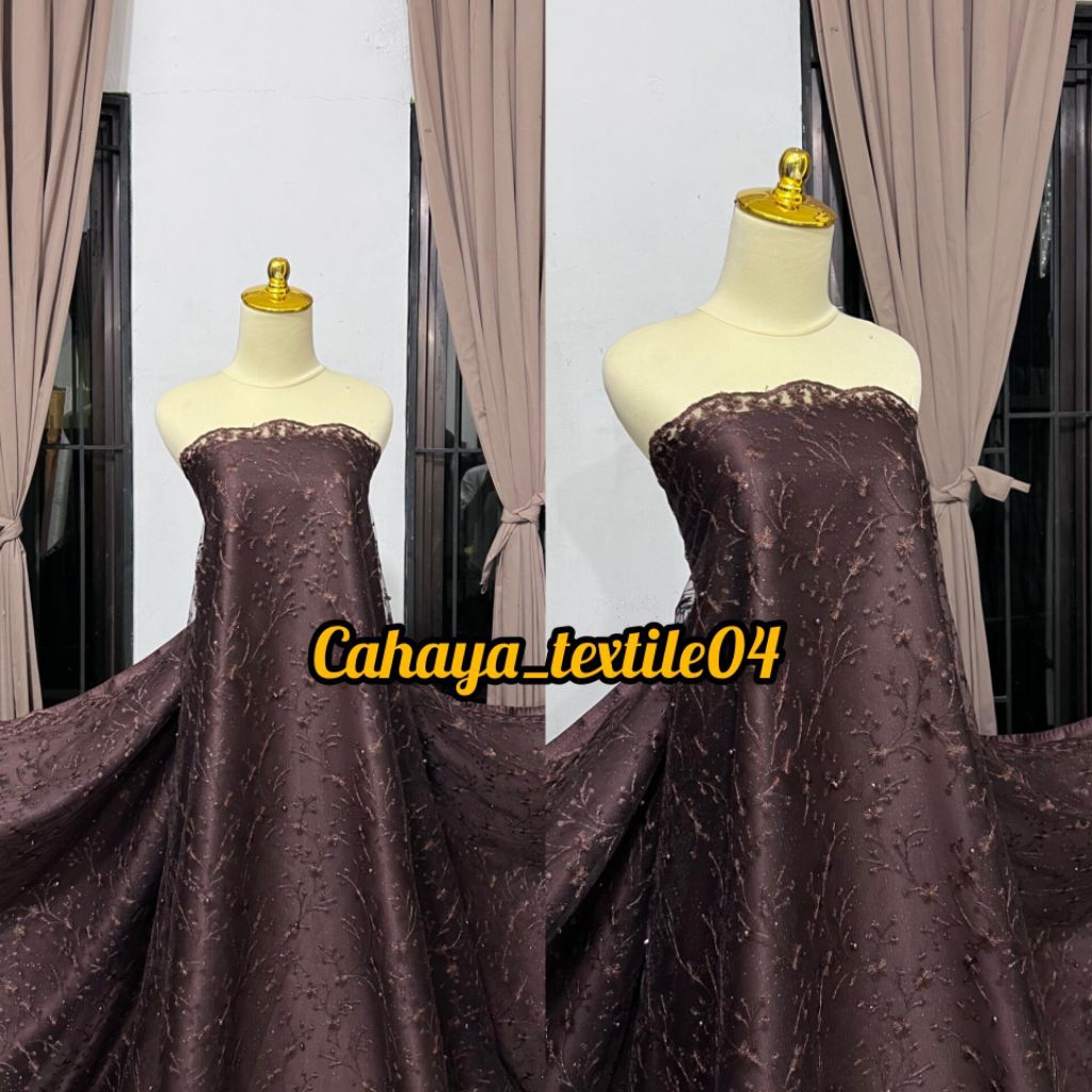 Tile Akar Mutiara/Bahan Tile Akar Mutiara/Brokat Tile Mutiara