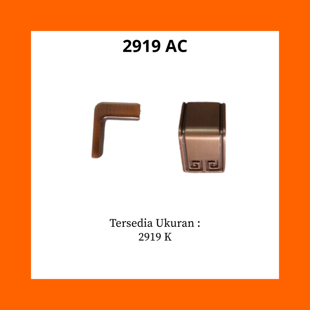 Handle 2919 K AC | Handle Tarikan Laci | Tarikan Pintu Laci Minimalis