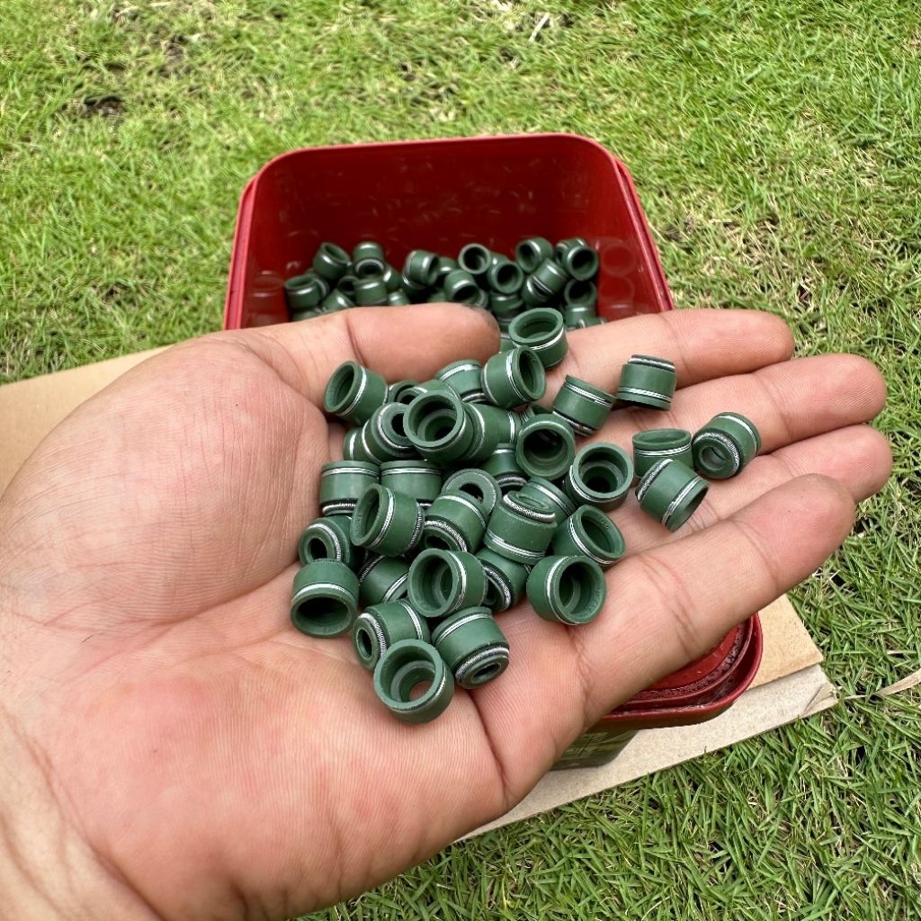 SEAL KLEP JAPAN DOBBEL PER RING ORI JAPAN TIGER MP GL MIO JUPITER BEAT VARIO SUPRA