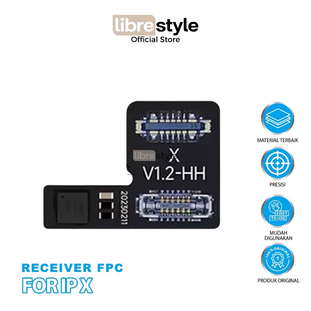 FPC FACE ID AWESHINE NON REMOVAL IPHONE X ORIGINAL - FLEXY FPC AWESHINE REPAIR FACE ID IPH X TANPA P