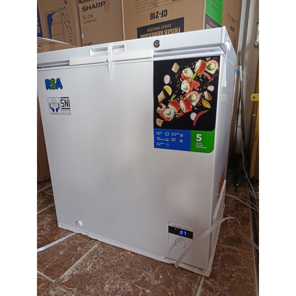 freezer box RSA 200L freezer rsa cf-210