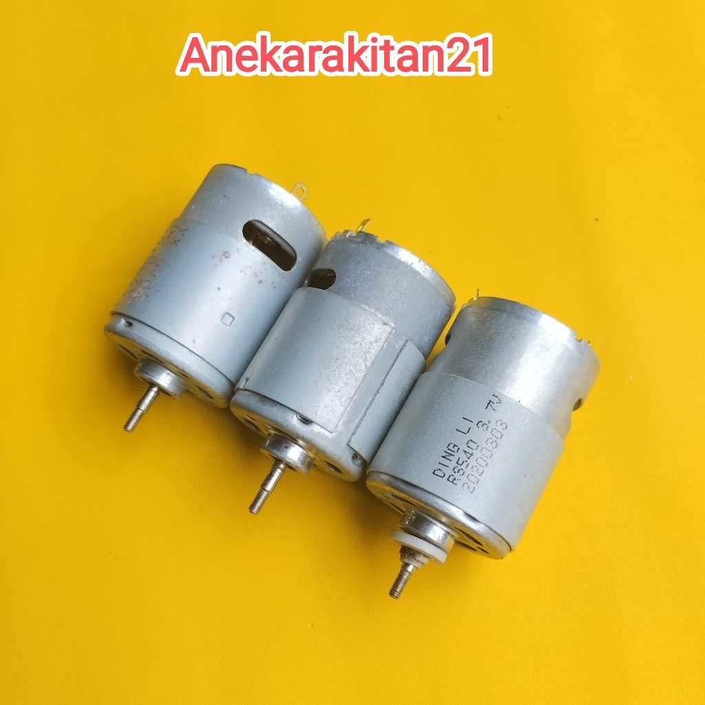 Dinamo RS 540 3,7volt / 7,4 volt