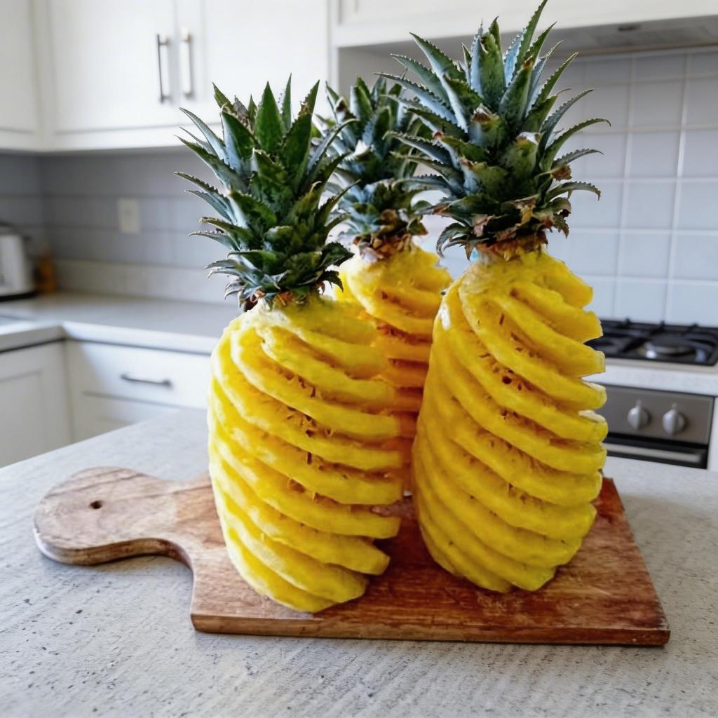 Jual Nanas Palembang, di kupas saat di order, fresh setiap hari 800gr / buah size besar, bersih tanp