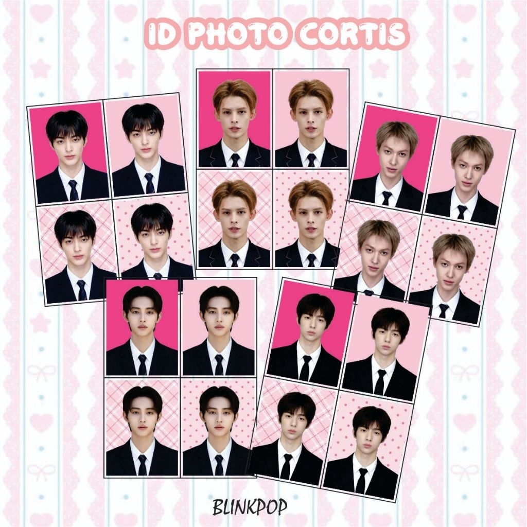 id photo kpop / id photo pink / id photo cortis