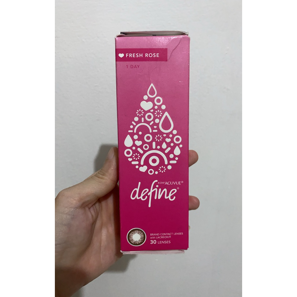 Acuvue Define 1 Day Fresh Rose -2.50