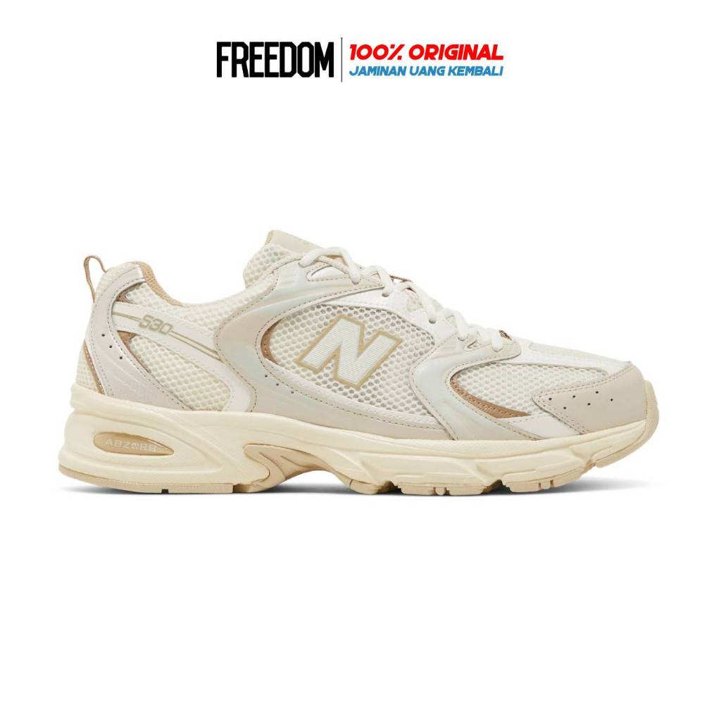 NB 530 Beige Sepatu Unisex ORIGINAL RESMI MR530AA