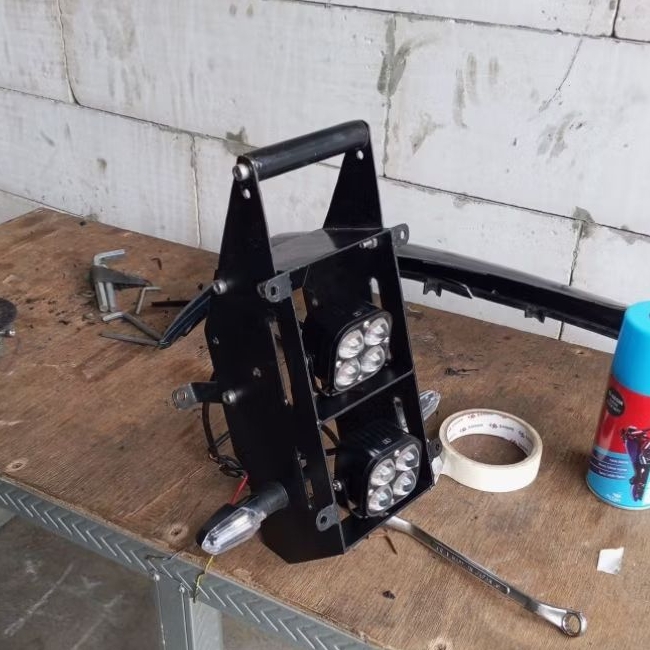 Tower navigasi rally custom