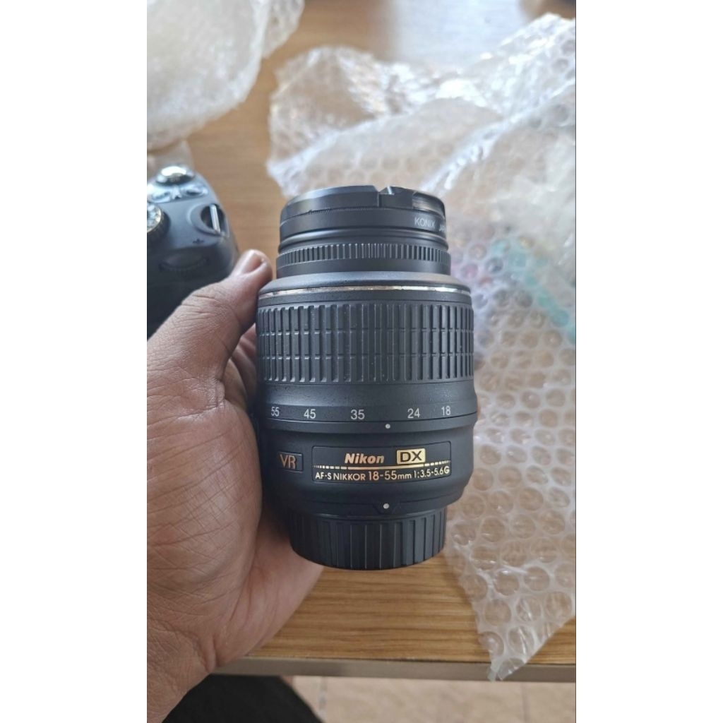 Lensa Nikon kit 18-55Mm VR AF-P DX Nikkor