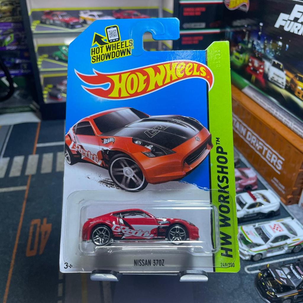 Nissan 370Z Hot Wheels HW Workshop Red Merah