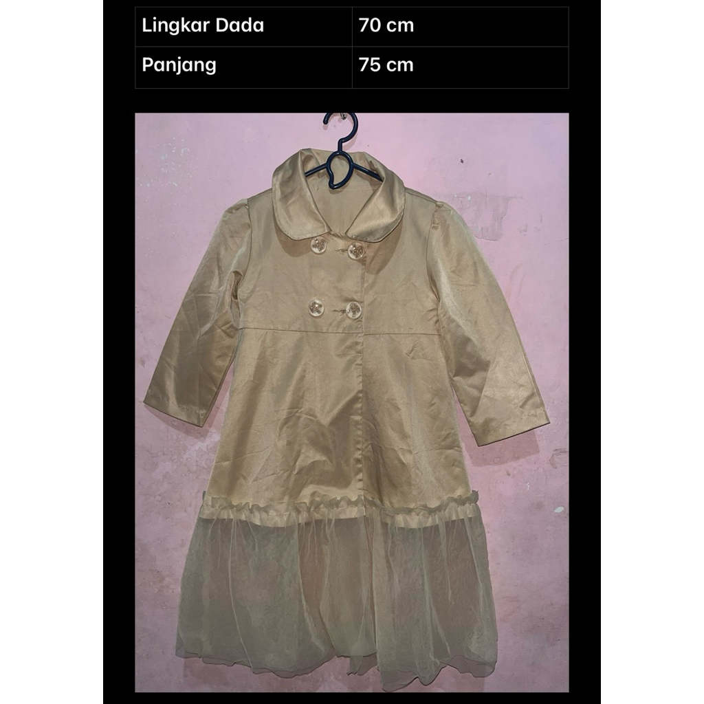 ( Preloved ) Coat anak