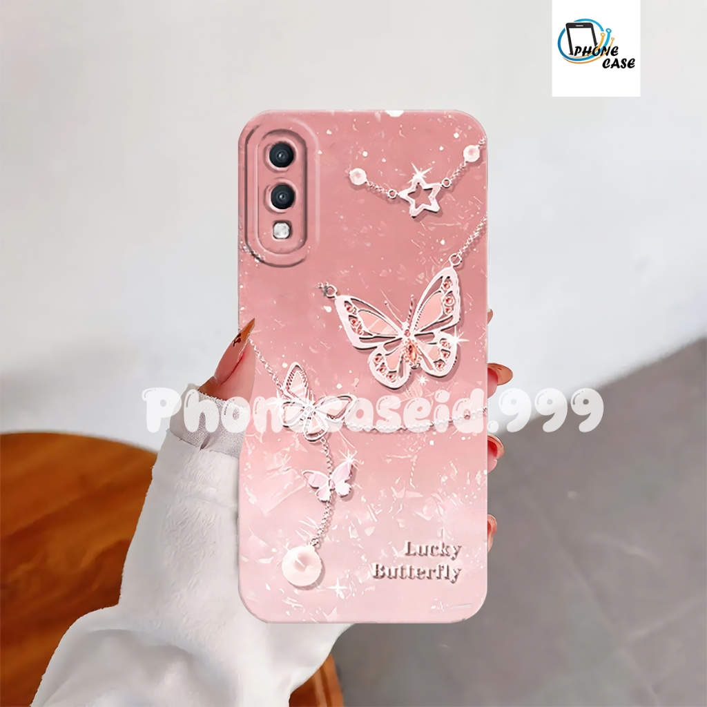 Softcase Hp Samsung A02 - Casing Samsung M02 Fashion Case Cewek Case Macaron Lentur