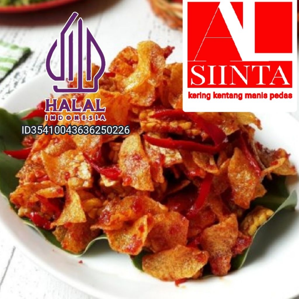 kering kentang 1KG | balado pedas manis