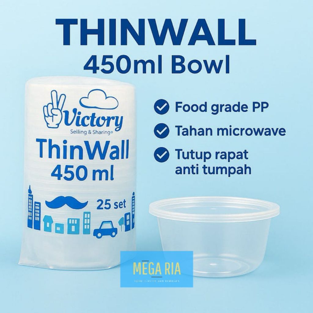 Thinwall Round Bowl 450ml