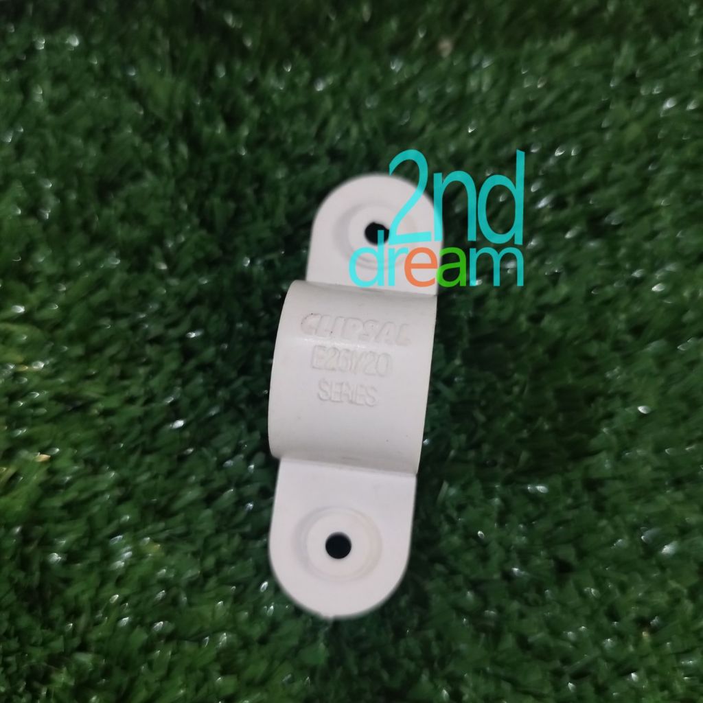 Klem Pipa Conduit 20mm Clipsal / Clamp Pipa Listrik 20 mm Clipsal / Klem Pipa Conduit 20 mm Clipsal