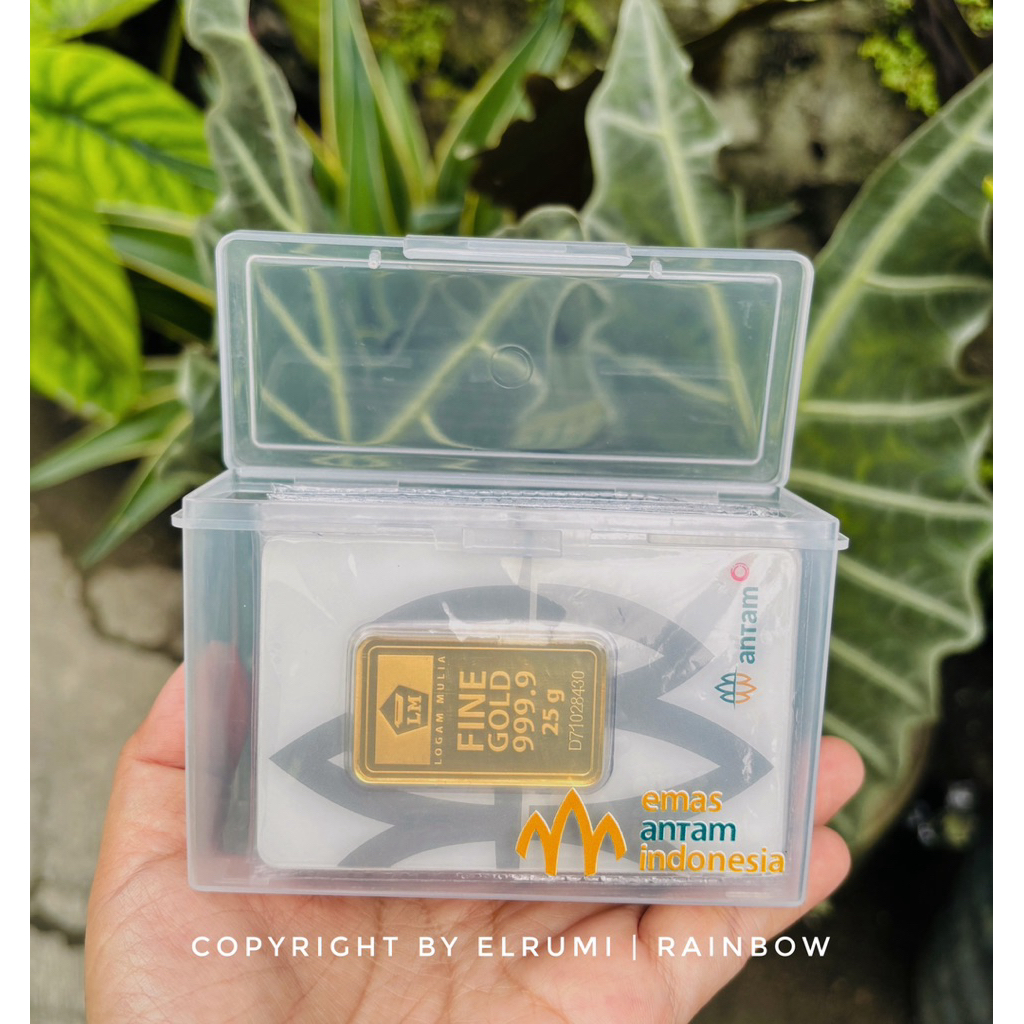 Kotak Penyimpanan Logam Mulia Box Simpan Emas Antam Tempat Penyimpanan Ubs Galeri24 Storage Dompet K
