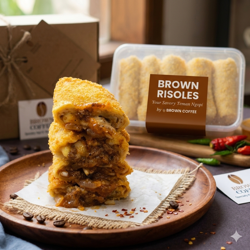 BROWN RISOL - Risol Bolognese Mozarella