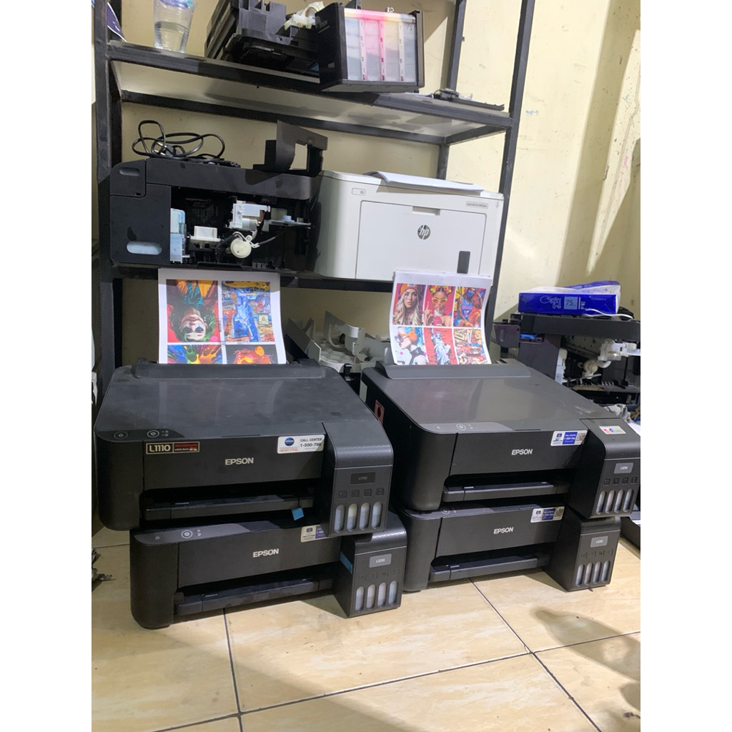 Printer Epson Print Only L1110 L1210 Bekas