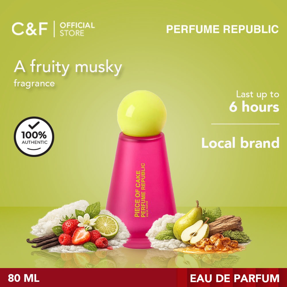 Perfume Republic Piece of Cake EDP 80ml - Parfum Wanita