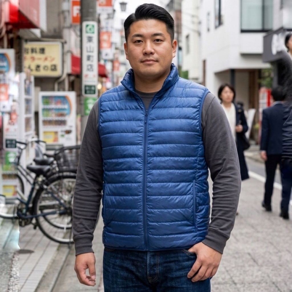 ROMPI BULU ANGSA ULTRALIGHT UNIQLO