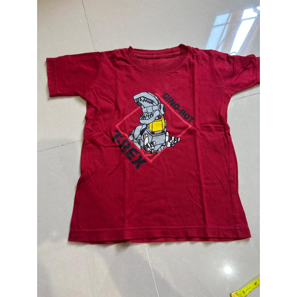 PL KAOS DINO BOT MERAH