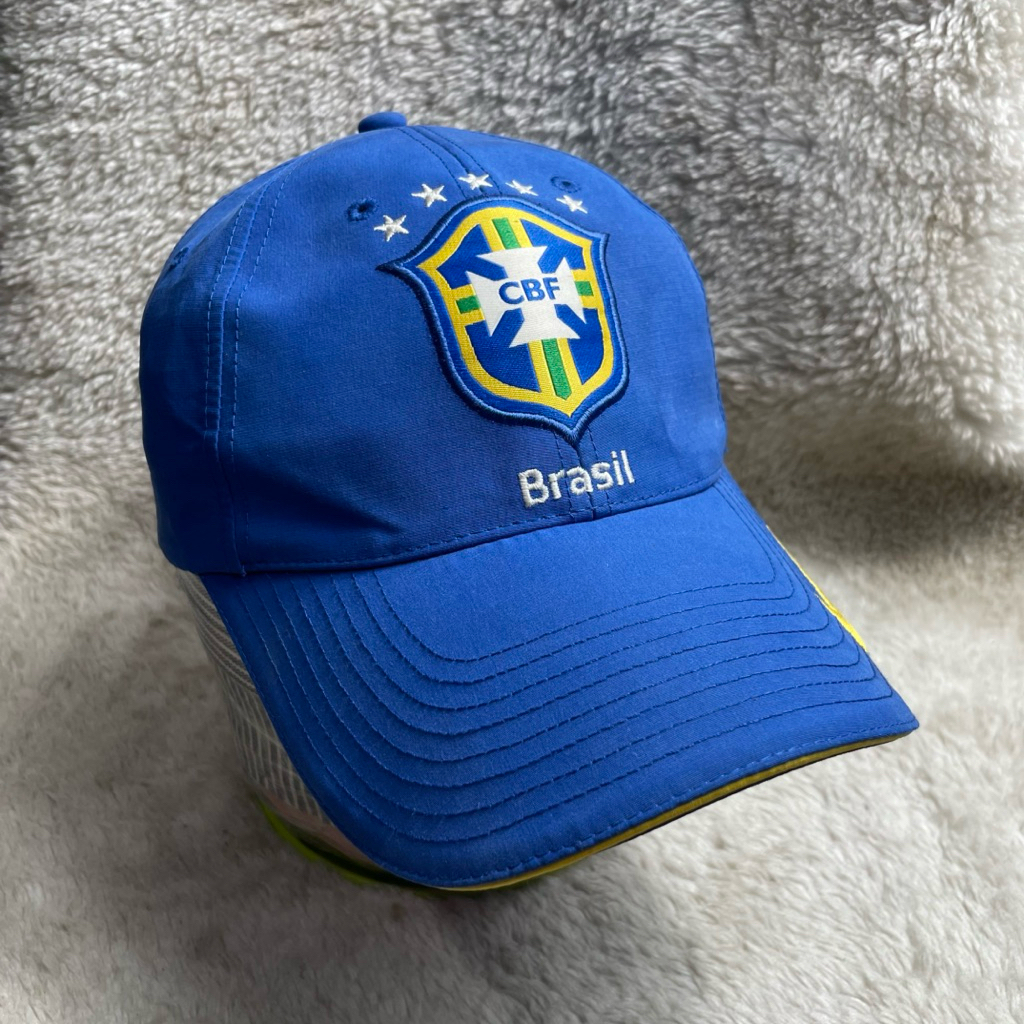 Cap / Hat / Topi Vintage NIKE BRASIL original warna biru