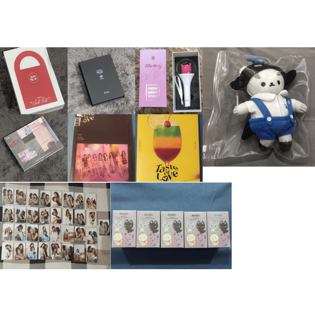 (BACA DESKRIPSI) Light Stick Official TulipBong Freen Sarocha, Talkie Polcasan Doll Keychain Officia