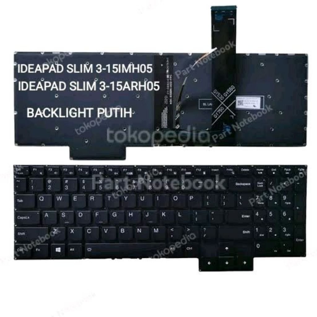 KEYBOARD LENOVO LEGION 5-15 5-15IMH05 5-15ARH05 5-15IMH 5-ARH