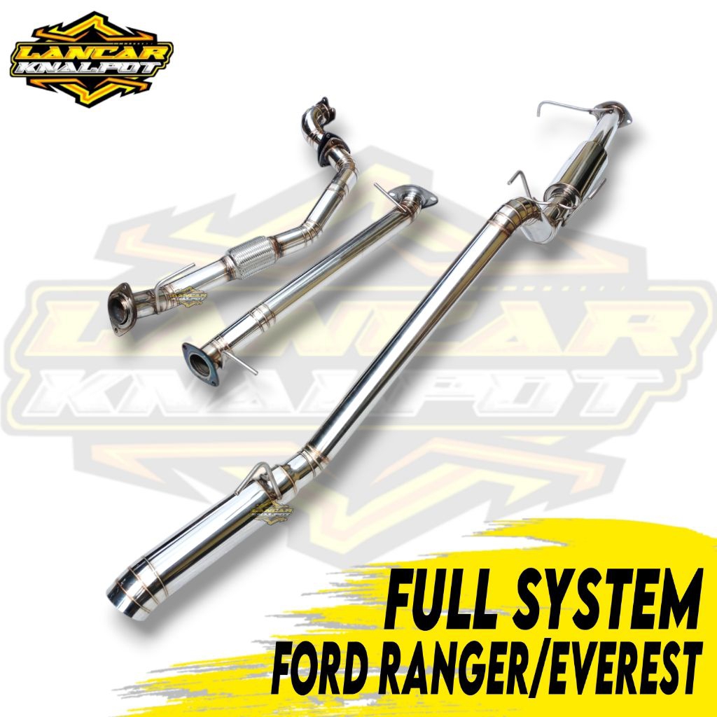 Knalpot Full System Ford Everest/Ranger
