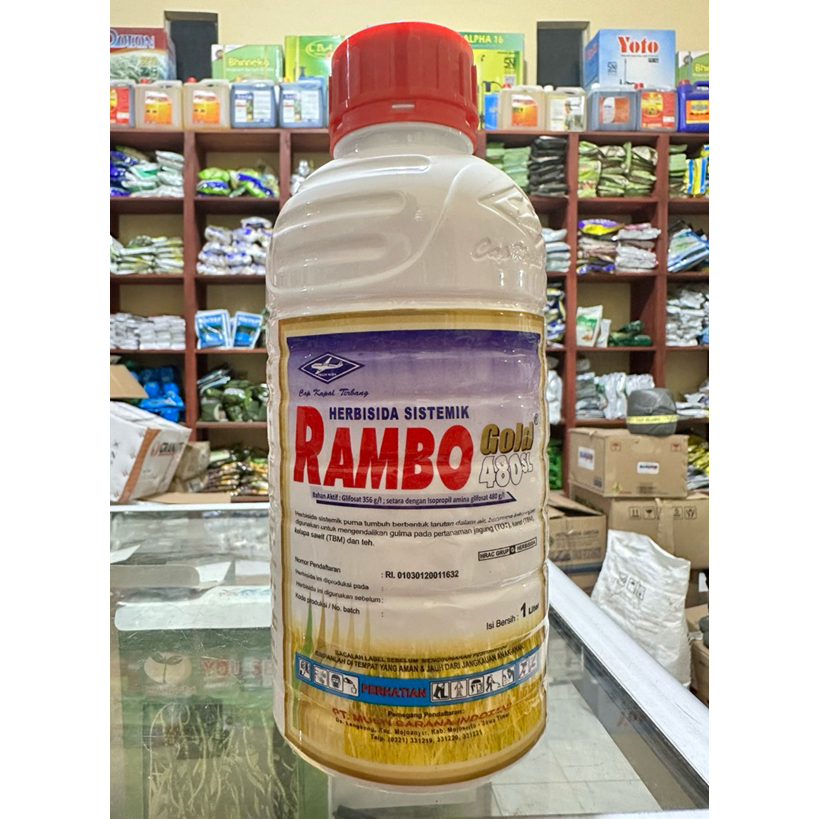 HERBISIDA RAMBO 480SL 1 Liter - RAMBO GOLD 480SL