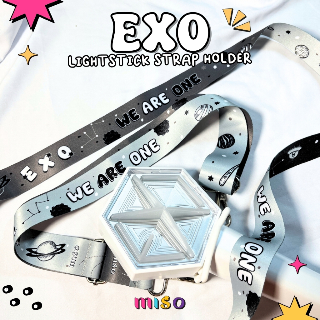 EXO LIGHTSTICK ERIBONG  Strap Holder / Tali Lightstick / Lightstick Strap BEXO LIGHTSTICK ERIBONG  /