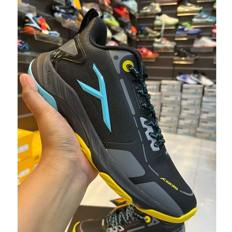 BEST SALE HUNDRED NITRO-SEPATU BADMINTON HUNDRED NITRO -SEPATU VOLLY SEPATU BADMINTON TENNIS PADEL