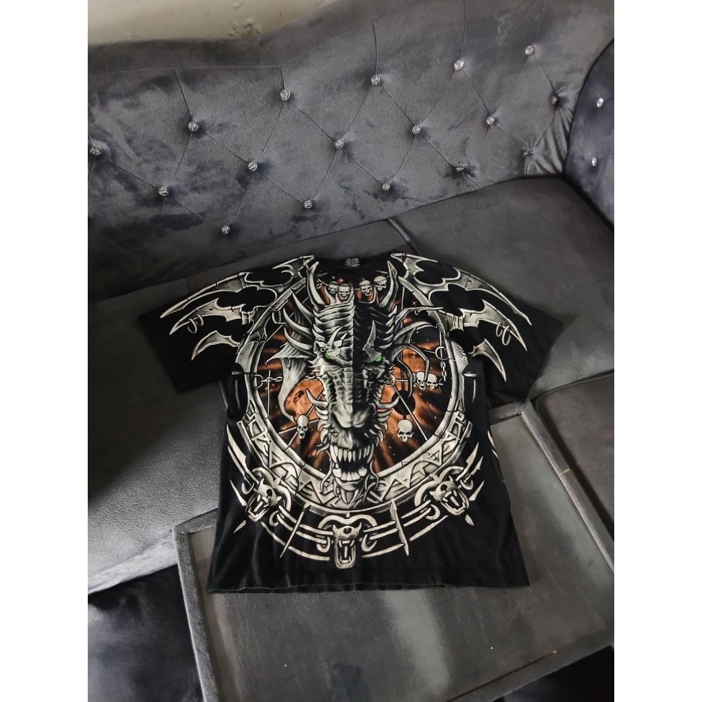 tshirt AOP rock eagle