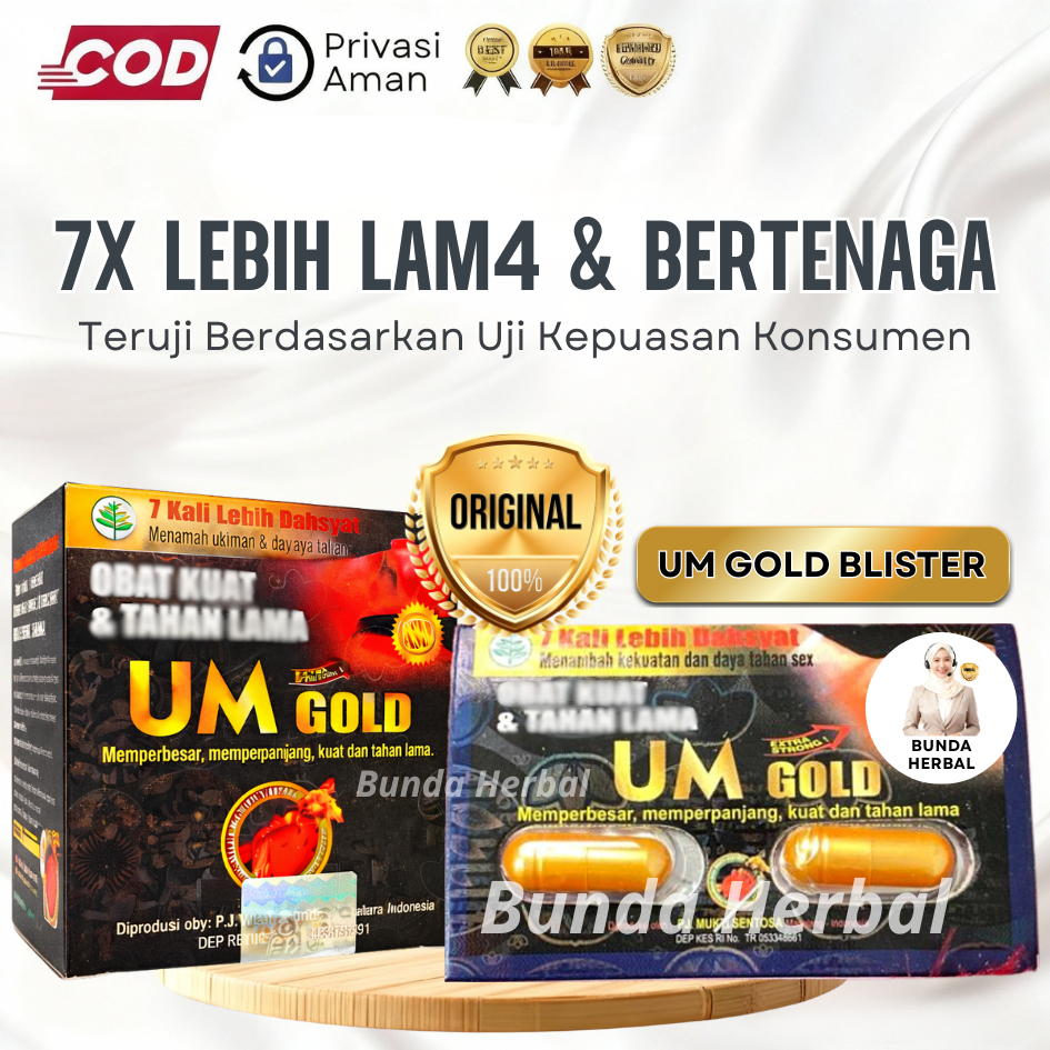 UM GOLD KAPSUL BLISTER | Urat Madu 100% Original | UM Gold Blister | UM Gold New | UM Gold Ori | Ura