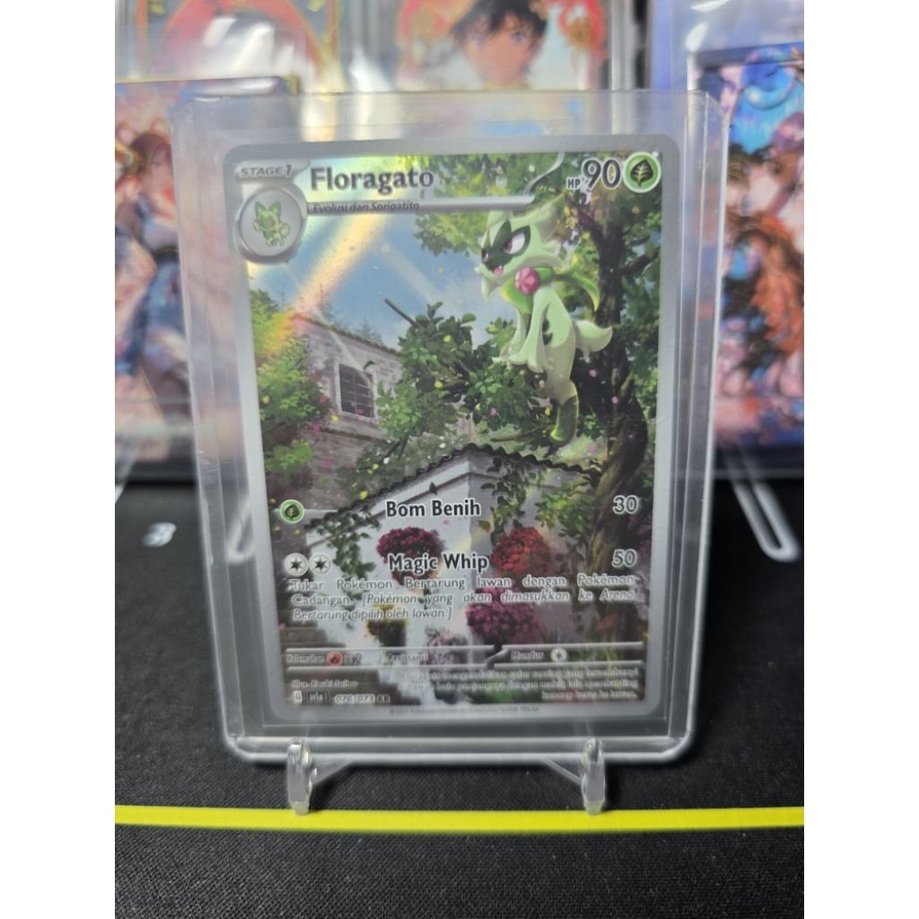 Sprigatito Ar & Floragato Ar /Pokemon Indonesia/1 Set