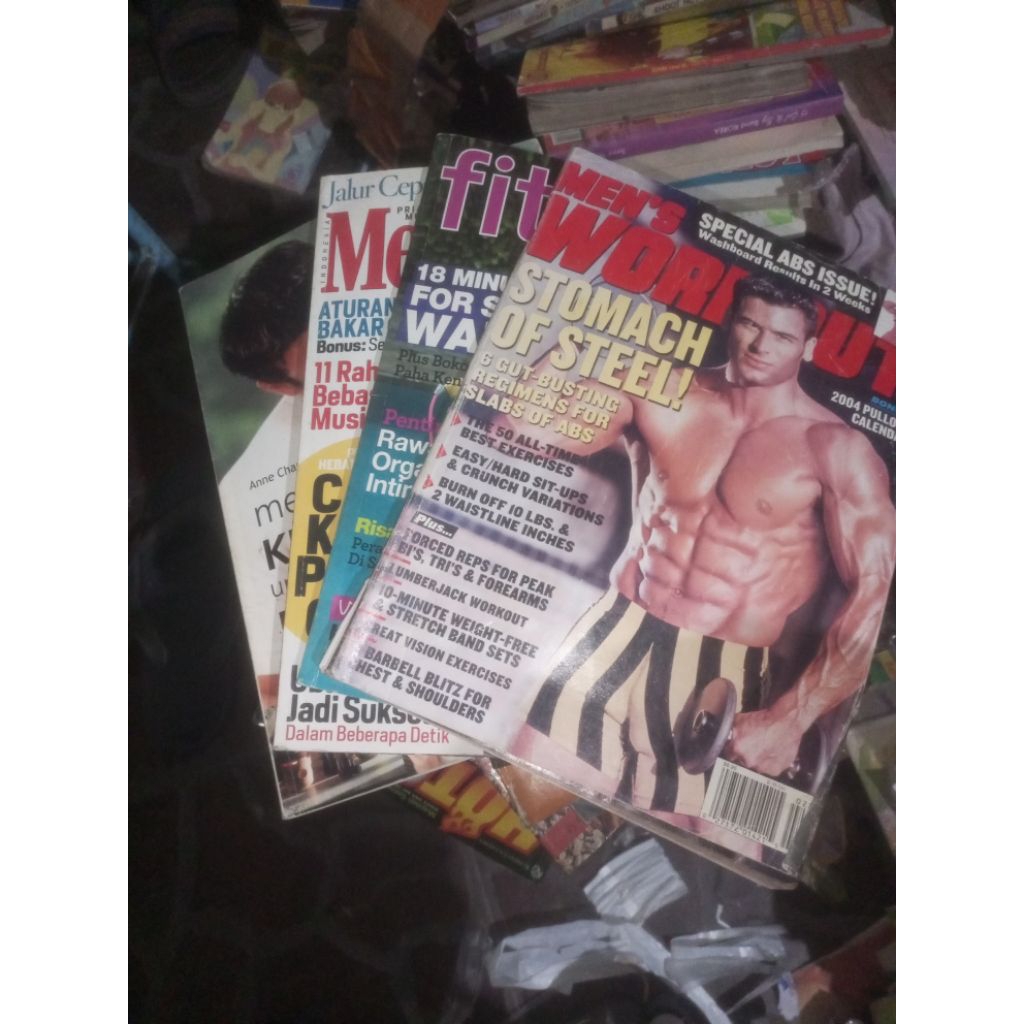 Fitness, Men's Health, Men"s Workout/majalah kebugaran
