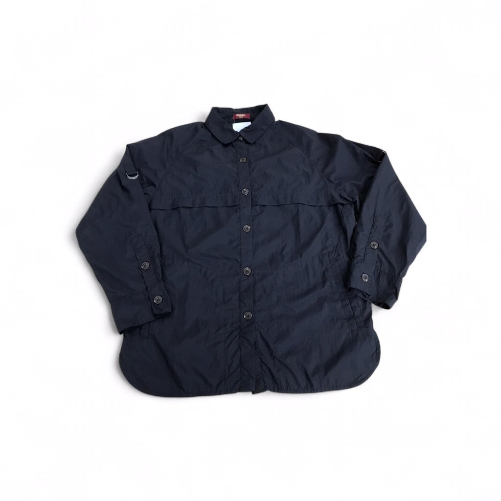 Merc London Windbreaker Black Jacket  Size M to L  In very Good condition