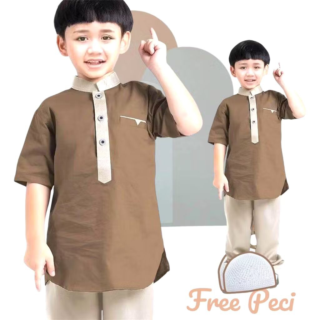 SETELAN BAJU KOKO ANAK UNTUK USIA 1-12 TAHUN KOKO ARAFAH ANAK SET PAKAIAN MUSLIM ANAK ONESET ANAK KO