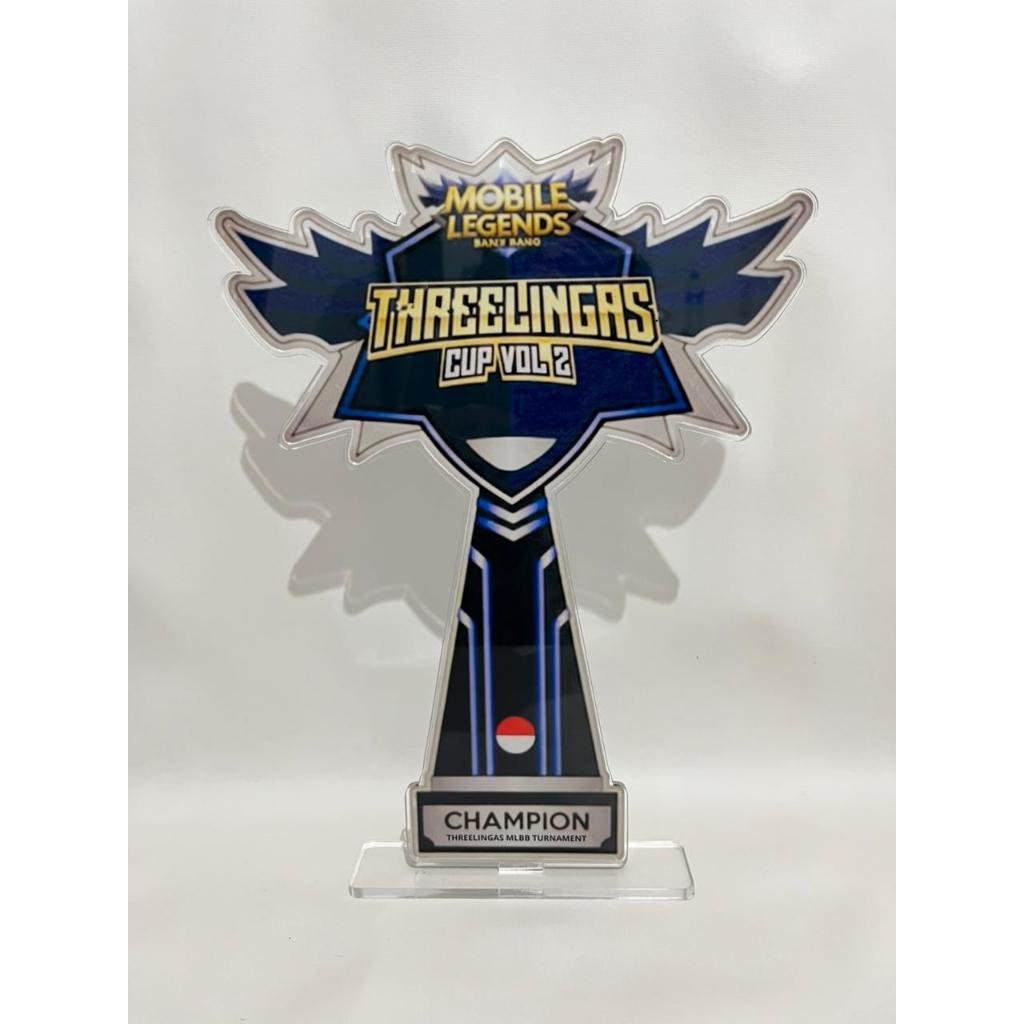 Piala Mobile Legend Plakat Mobile Legend Akrilik Custom Plakat E sport