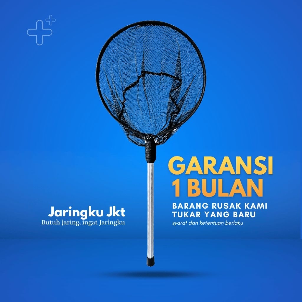 D40 SEROKAN IKAN KOI BESAR KUAT BERGARANSI ANTI KARAT JARING IKAN SESER JALA IKAN BESAR SESER IKAN A