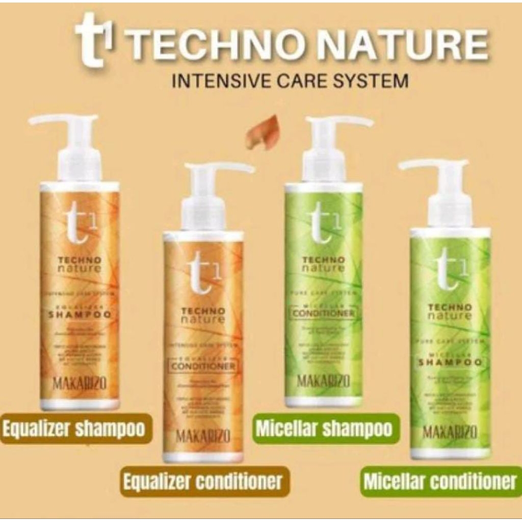 Makarizo T1 Techno Nature Shampoo & Conditioner