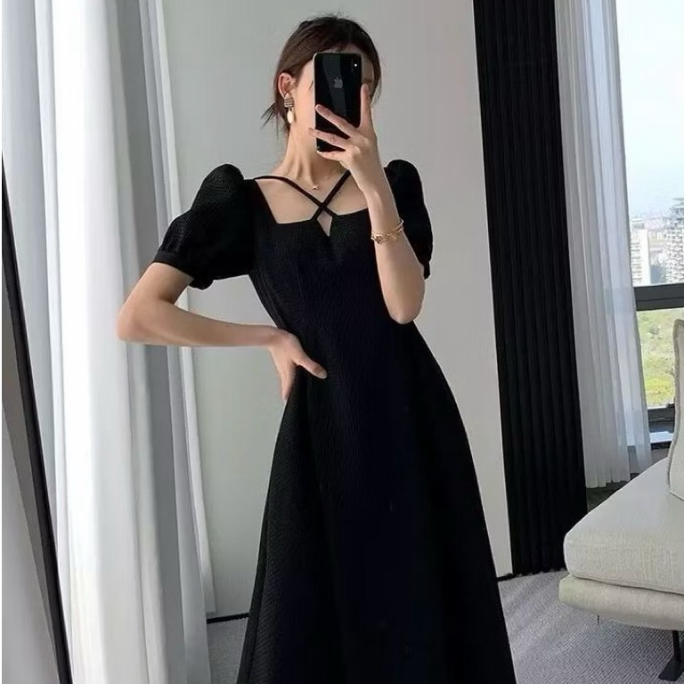 Dress Lengan Pendek Formal / Dress Formal Lengan Pendek / Dress