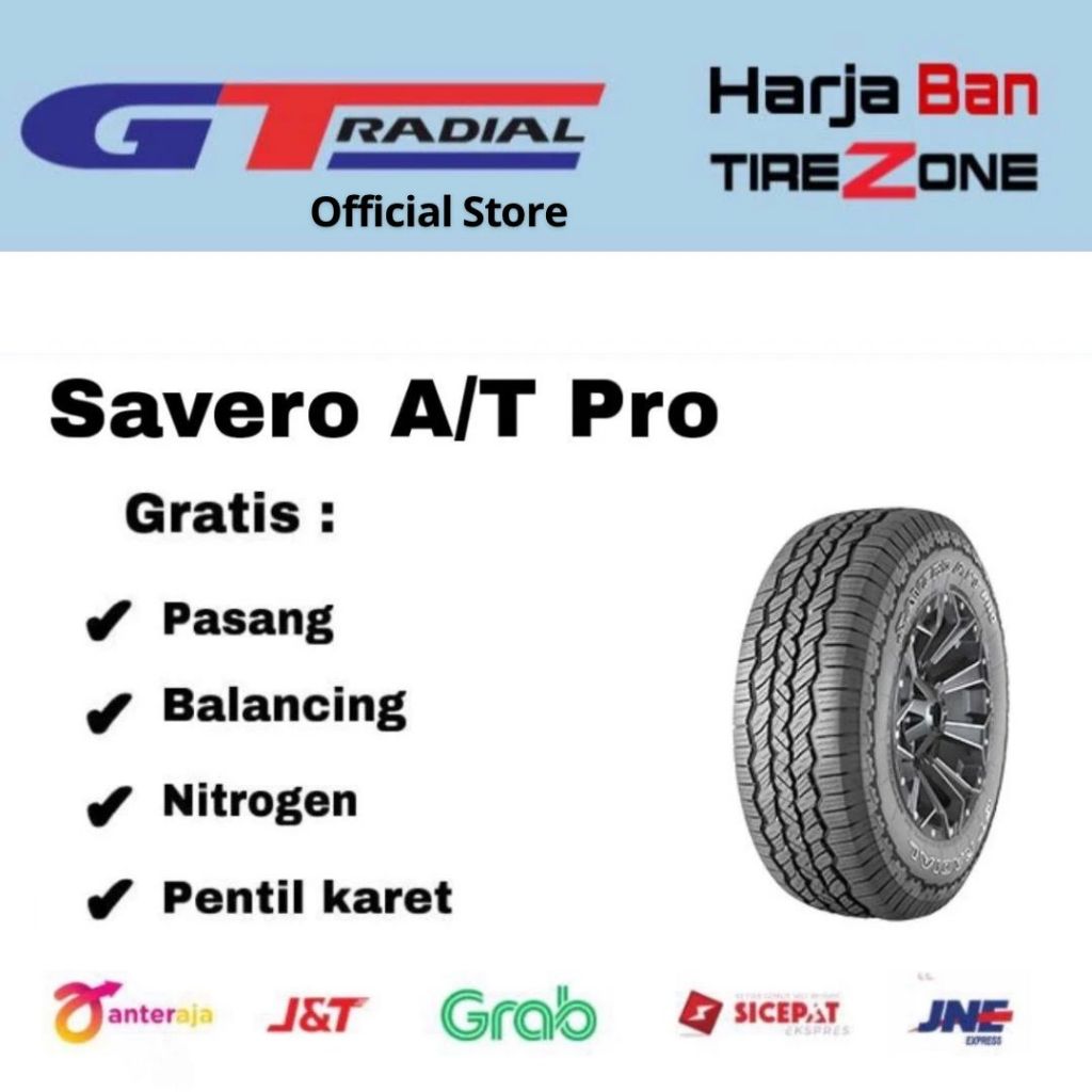 Ban Mobil GT Radial 235/70 R15 Savero A/T PRO