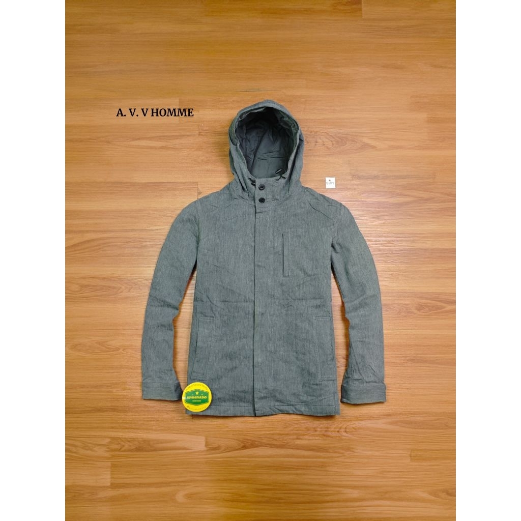 avv homme casual canvas denim jacket