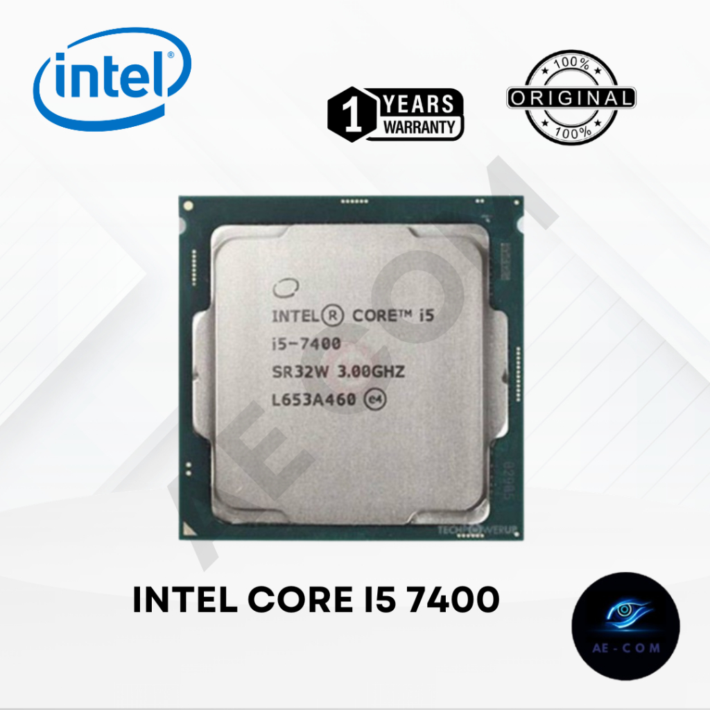 Processor Intel i5 7400 up to 3.50GHz 7400 Gen 7 Tray Socket 1151