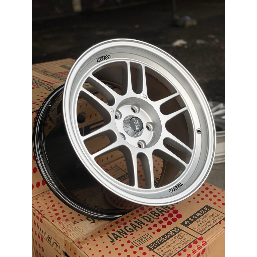 RPF ring 17 pcd 5x114 hyper silver baru lbr 9 et25 baru