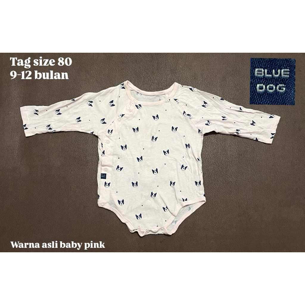 Jumper BLUEDOG BABY Bayi Perempuan Usia 9-12 Bulan / OOTD Kekinian Anak Cewek 1 Tahun