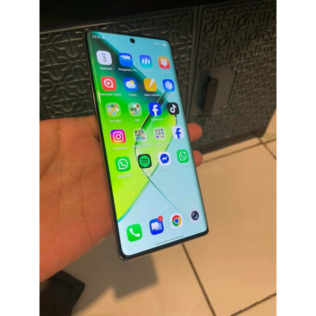 INFINIX NOTE 40 PRO 5G SECOND FULLSET MULUS